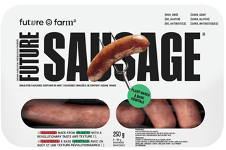 Future Farm Sausages Plant based TRAYS 15 x 250g